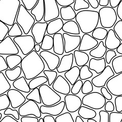 Seamless rock wall abstract pattern