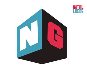 NG Initial Logo for your startup venture