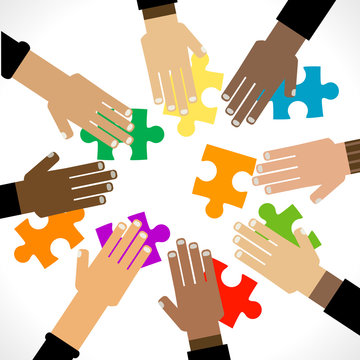 diversity hands puzzle
