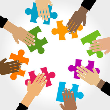 diversity hands puzzle