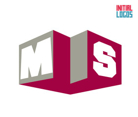 MS Initial Logo for your startup venture