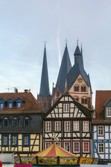 view of Gelnhausen, Germany