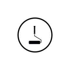 Icon Paint roller.