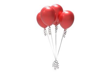 Party Red Balloons for Decoration