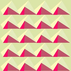 Triangular seamless pattern, background, design element, vector