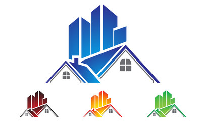 real estate, building, house, property, home logo design - Buy this ... real estate, building, house, property, home logo design - Buy this ...