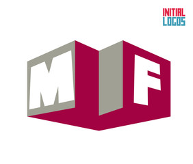 MF Initial Logo for your startup venture