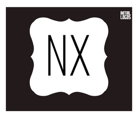 NX Initial Logo for your startup venture