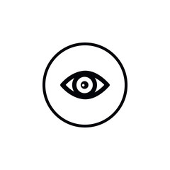Fototapeta premium Eye icon.