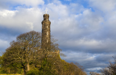 Nelson Monument in Edinburgh