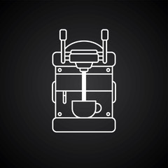 coffee machine cartoon theme