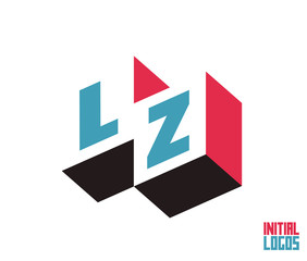 LZ Initial Logo for your startup venture