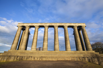 Fototapeta premium National Monument of Scotland in Edinburgh