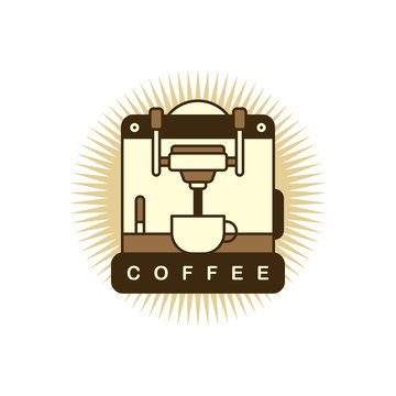 Coffee Machine Cartoon Theme