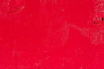 Red painted surface background