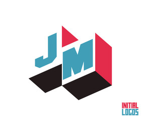 JM Initial Logo for your startup venture