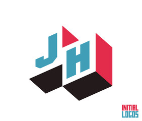 JH Initial Logo for your startup venture