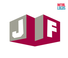 JF Initial Logo for your startup venture