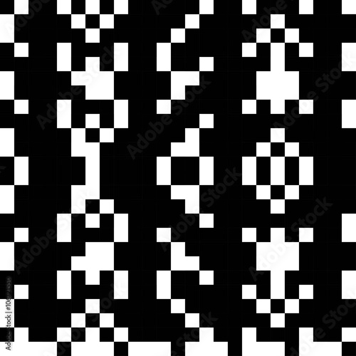 "Pixel black background" Stock image and royalty-free vector files on