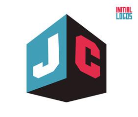 JC Initial Logo for your startup venture