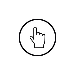 Obraz premium Hand icon.