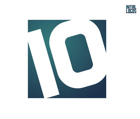 IO Initial Logo for your startup venture