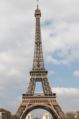 Fototapeta na wymiar Eiffel Tower, Paris, France, Europe.