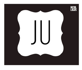 JU Initial Logo for your startup venture