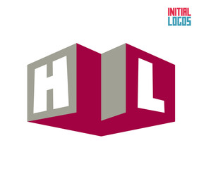 HL Initial Logo for your startup venture