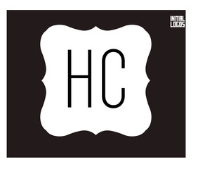 HC Initial Logo for your startup venture