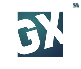 GX Initial Logo for your startup venture