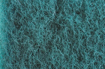 Close-up scouring pad