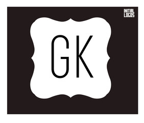 GK Initial logo