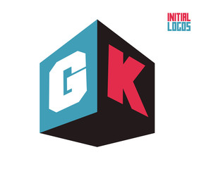 GK Initial logo