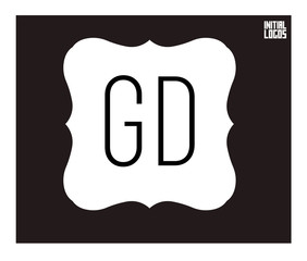 GD Initial Logo for your startup venture