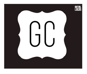 GC Initial Logo for your startup venture