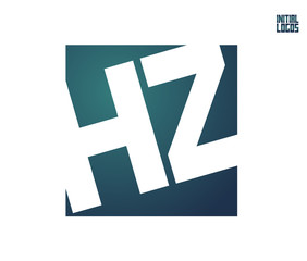 HZ Initial Logo for your startup venture