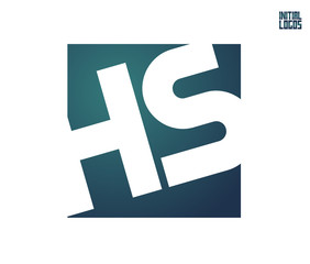 HS Initial Logo for your startup venture
