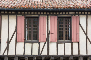 Old framework house