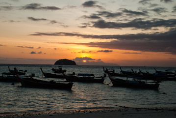 Sunrise at Lipe island.