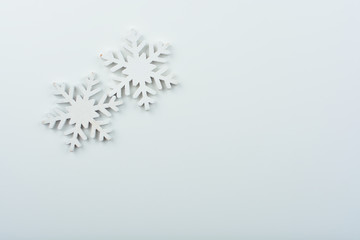 Schnee Kristall