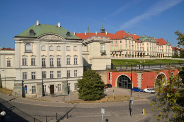 Fototapeta premium Pałac pod Blachą, Zamek królewski i Arkady Kubickiego