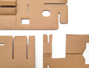 cardboard, close-up