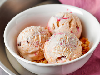 bowl of ice cream