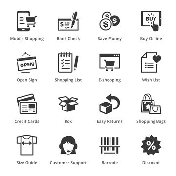 E-commerce Icons - Set 3