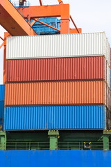 Fototapeta premium Container Ship in port