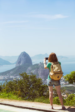 girl at the Rio de Janeiro