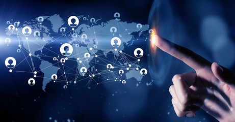 Whole world in hands 