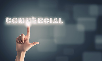 Word commercial on modern interface