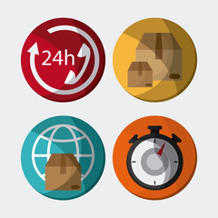 Express delivery icon design , vector illustration